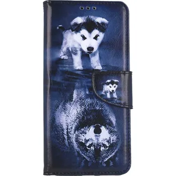 Pouzdro na mobilní telefon Pouzdro Xiaomi Redmi 13C knížkové Odraz vlka (kryt neboli obal na Xiaomi Redmi 13C)