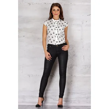 Cizojazyčná kniha Infinite You Woman's Shirt M061 Ecru/Pattern Infinite You šedá 2507256