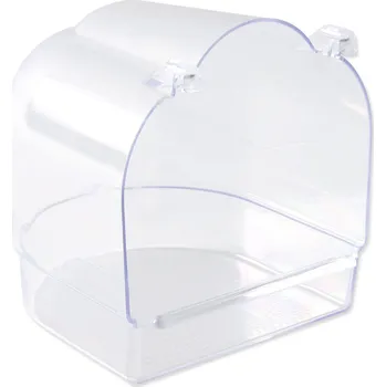 Koupelna pro ptáka Domek Trixie na koupání, půlkruhový, 13x15x14cm