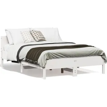 Postel zahrada-XL Postel bez matrace bílá 120 x 190 cm masivní borovice 842611