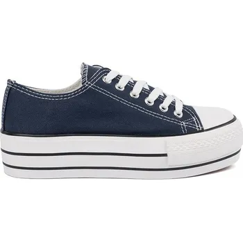 Dámské tenisky Dámské tmavě modré tenisky na platformě