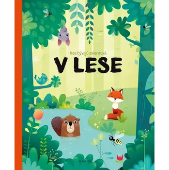 Cizojazyčná kniha Kde bývajú zvieratká v lese (Hanáčková Pavla, 2025)