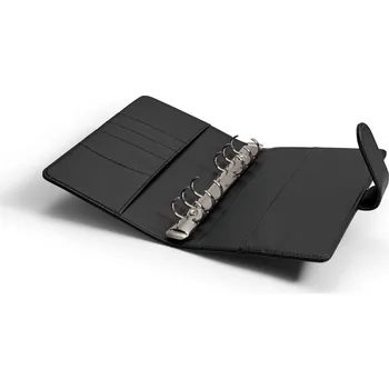 Obal pro sběratelský předmět Leuchtturm Travel Money kroužkový zásobník včetně 5 obalů Barva: Černá