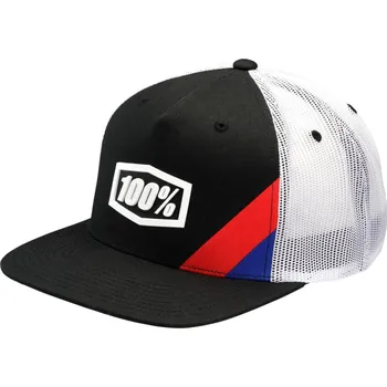 Kšiltovka Kšiltovka Cornerstone Trucker, 100% (černá/bílá)