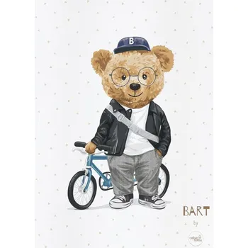 Přebalování Ceba Přebalovací podložka 2-hranná měkká (48x70) Cosy Fluffy Puffy Bart