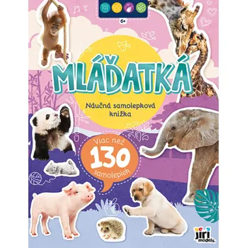 Slovenský jazyk Náučná samolepková knižka 6+ Mláďatká