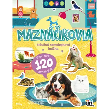 Slovenský jazyk Náučná samolepková knižka 6+ Maznáčikovia