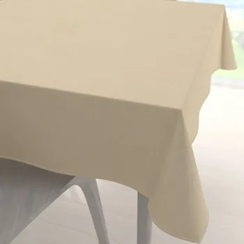 ubrus Dekorační čtvercový ubrus BKU-108 Krémově béžový 60x60 cm