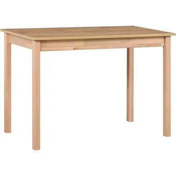 Jídelní stůl DREWMIX MAX 2, dřevo buk lakovaný/lamino wotan