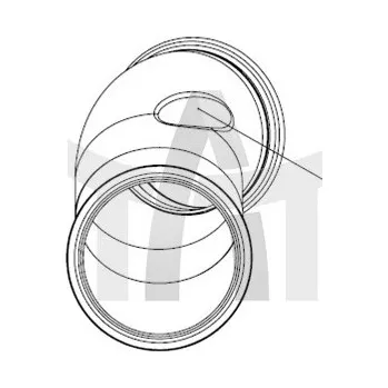 Výfuková trubka Výfuková trubka DINEX DIN68088