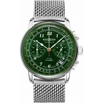 Módní doplněk Zeppelin Hodinky LZ126 Los Angeles 7614M4 Quartz