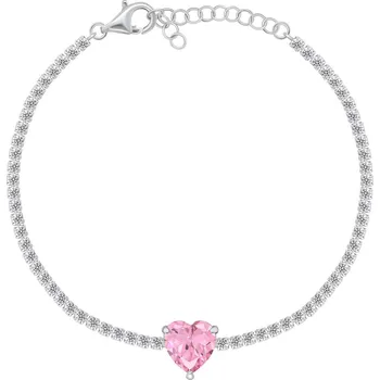 Náramek Brilio Silver Stříbrný tenisový náramek s kubickými zirkony BRC142WP + 2 měsíce na vrácení zboží