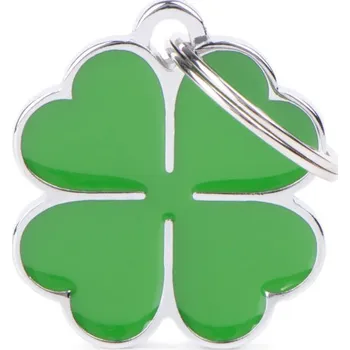 psí známka DOGG Známka pro psa Malá Čtyřlístek + GRAVÍROVÁNÍ ZDARMA