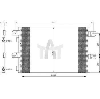 Klimatizace automobilu Kondenzátor - klimatizace NRF NRF35792