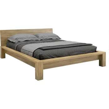 Komoda Luxusní manželská postel ROSSA L1 Barevné provedení: Dub, Rozměry postele: 90 x 200 cm