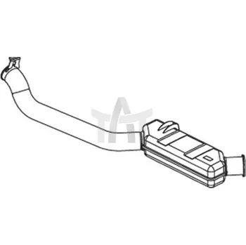 Tlumič výfuku Zadní tlumič výfuku DINEX DIN68720