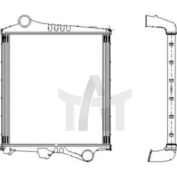 Turbodmychadlo Chladič turba NRF NRF309304