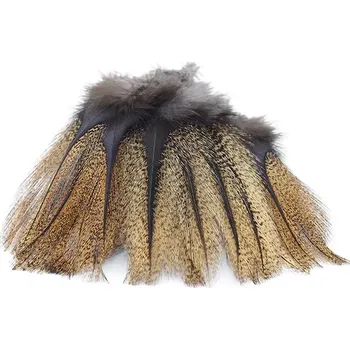 Peří Coq de Leon Pardo Colgaderas Flor de Escoba