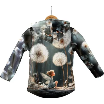 Panel se střihem 158 softshell bunda pampelišková víla