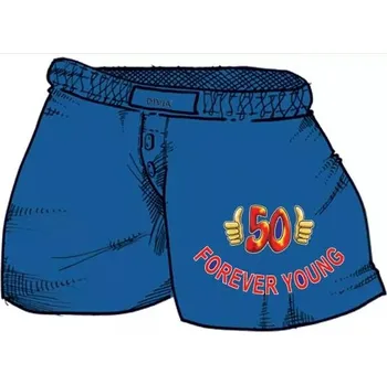 Trenýrky Trenýrky - Forever young - XXL černá