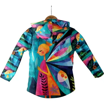 Panel se střihem 86 softshell bunda kouzlo letních křídel