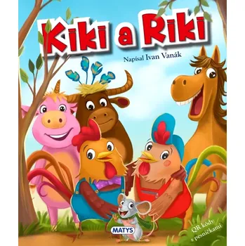 Cizojazyčná kniha Kiki a Riki (Vanák Ivan, 2025)