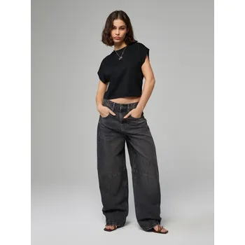 Dámské džíny Džíny baggy - 40 - House - šedá - 384GE-90J