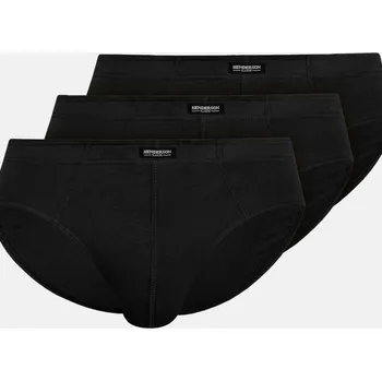 Slipy SLIPY MĘSKIE CLASSIC 3P 1446 BASIC černá XL