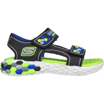 Chlapecké tenisky Chlapecké sandály Skechers MEGA-SPLASH 2.0-CUBOSHORE 29 Černá, Bílá, Světle zelená, Modrá