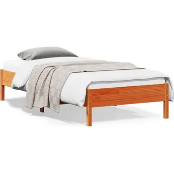 Postel zahrada-XL Postel bez matrace voskově hnědá 90 x 200 cm masivní borovice 842713