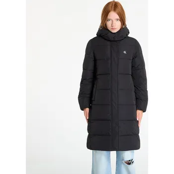 Péřovka Calvin Klein Jeans Monologo Non-Down Jacket Black XS