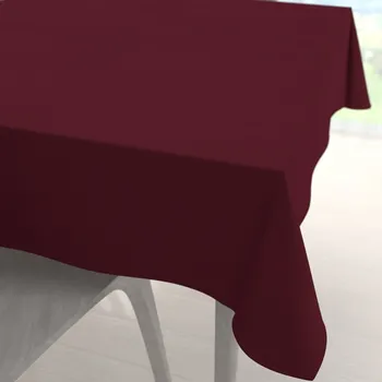 ubrus Velký dekorační čtvercový ubrus BKU-115 Burgundský vínový 150x150 cm