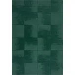 Flair Rugs Kusový koberec Demi Check Ombre Green, ručně vyrobený z vlny, 160x230 cm Rozměry koberců: 160x230