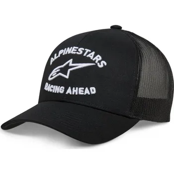 Kšiltovka Kšiltovka TRIPLE TRUCKER, ALPINESTARS (černá/černá/bílá)