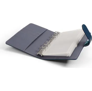 Sběratelství Leuchtturm Travel Money kroužkový zásobník včetně 5 obalů Barva: Modrá