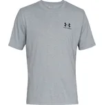 Pánské tričko s krátkým rukávem Under Armour B SPORTSTYLE LC SS TEE šedé 1326799-036 - XXL | UK 17 | US 18