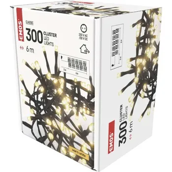 EMOS D4BW04 300 LED teplá bílá