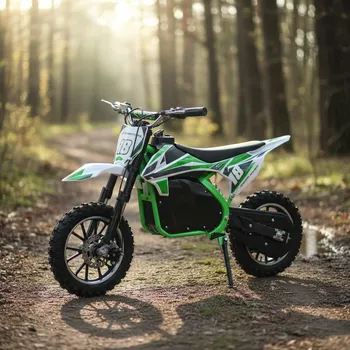 malá motorka Leramotors Minicross Leramotors Devil Deluxe 800W/36V Zelená