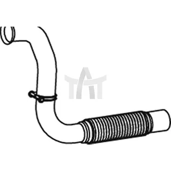 Výfuková trubka Výfuková trubka DINEX DIN54270