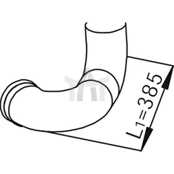 Výfuková trubka Výfuková trubka DINEX DIN68708