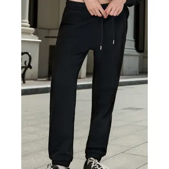 Dámské kalhoty Sinsay - Teplákové joggery - černá - 466EY-99X - 466EY-99X-XS