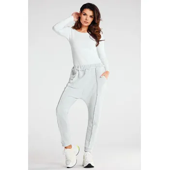 Cizojazyčná kniha Infinite You Woman's Pants M274 Infinite You šedá 2053777