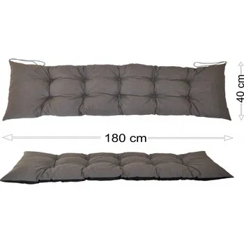 Podsedák Podsedák 180x40 šedý melír