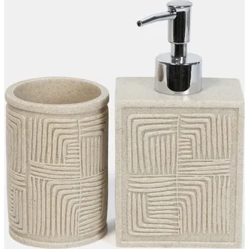 Koupelnová předložka Sinsay - Koupelnová sada - béžová - 757GN-08X - 757GN-08X-ONE