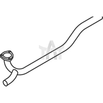 Výfuková trubka Výfuková trubka DINEX DIN53228