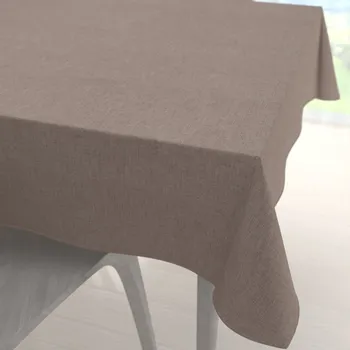 ubrus Dekorační čtvercový ubrus BKW-204 Šedohnědý žíhaný 60x60 cm