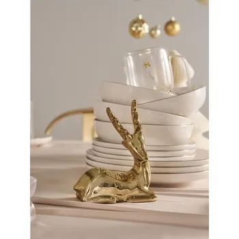 Vánoce Sinsay - Vánoční dekorace - zlatá - 206HE-GLD - 206HE-GLD-ONE