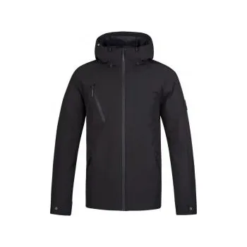 Pánská casual bunda Hannah DERK II anthracite II L; Černá bunda + DÁREK DLE VÝBĚRU!