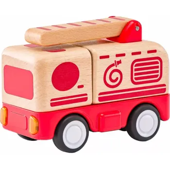 autíčko Woody Hasičské auto se zvuky