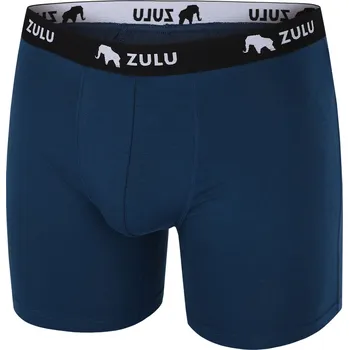 Boxerky Pánské boxerky Zulu Bambus 210 6in Velikost: XXL / Barva: modrá